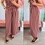 Pantalón Rayas Choco-Rosa